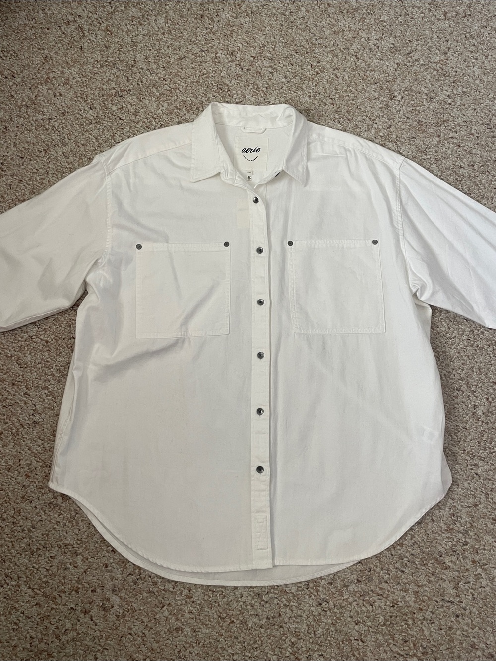 Women’s Aerie Button Down Shirt Jacket